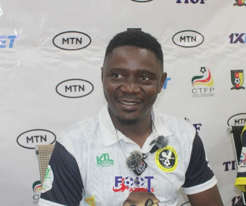 Anicet Koung entraîneur Aigle Royal de la Menoua