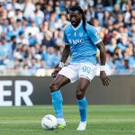 Frank Zambo Anguissa sous le maillot de Naples lors d'un match de Serie A.